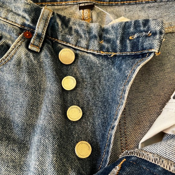 BLANK NYC The Baxter Overlap Ribcage Straight Leg Jeans 27 - Picture 13 of 14